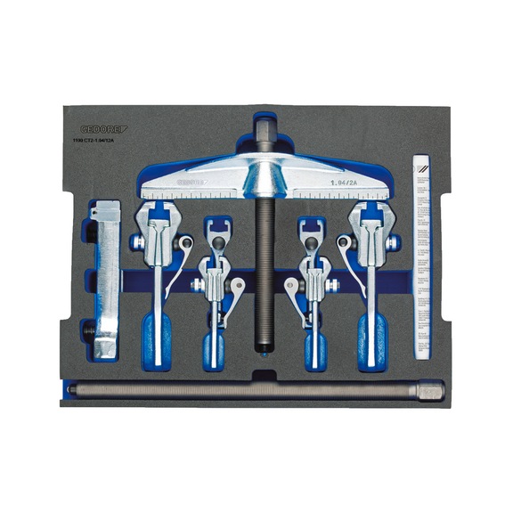 GEDORE puller assortment 2/2 L-BOXX 136 module 8-piece 2927268 - Pulling tool assortment