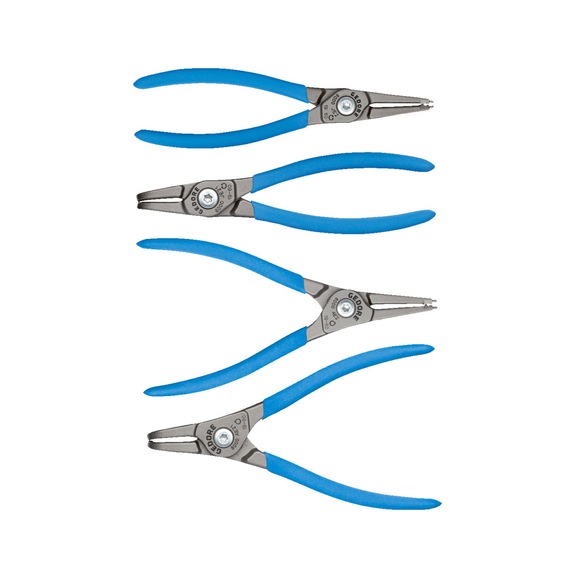 GEDORE Assembly pliers set 4-piece 2931877 - Pliers set