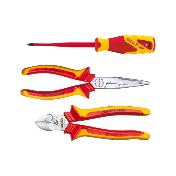 GEDORE VDE tool set 3-piece in L-BOXX Mini 2951762 - Tool assortment