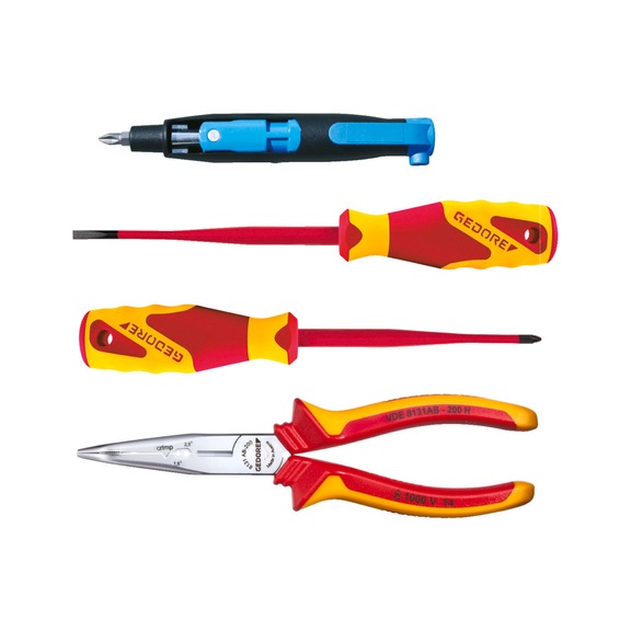 GEDORE VDE-Werkzeugsatz 4-teilig in L-BOXX Mini 2951770 - Werkzeugsortiment