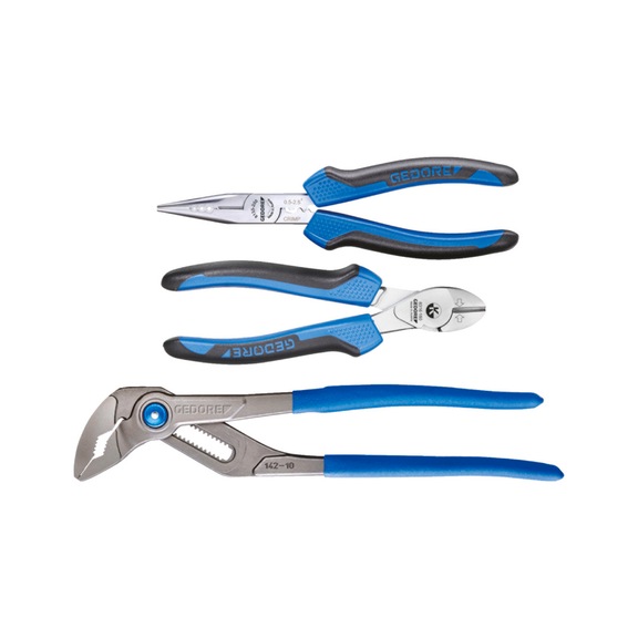 GEDORE pliers set 3-piece in L-BOXX Mini 2951797 - Pliers set