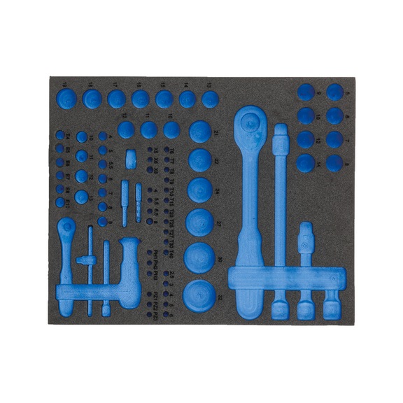 GEDORE Check-Tool-Module empty 2957256 - Drawer organization material (workshop equipment, parts)