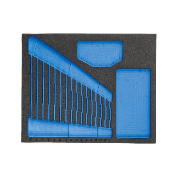 GEDORE Check-Tool-Module empty 2957264 - Drawer organization material (workshop equipment, parts)