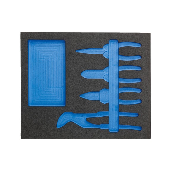 GEDORE Check-Tool-Modul leer 2957280 - Schubladenorganisationsmaterial (Werkstatteinrichtung, Teile)