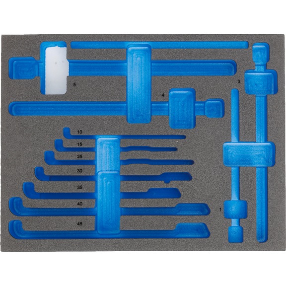 GEDORE foam module i-BOXX 72 empty 2964449 - Drawer organization material (workshop equipment, parts)