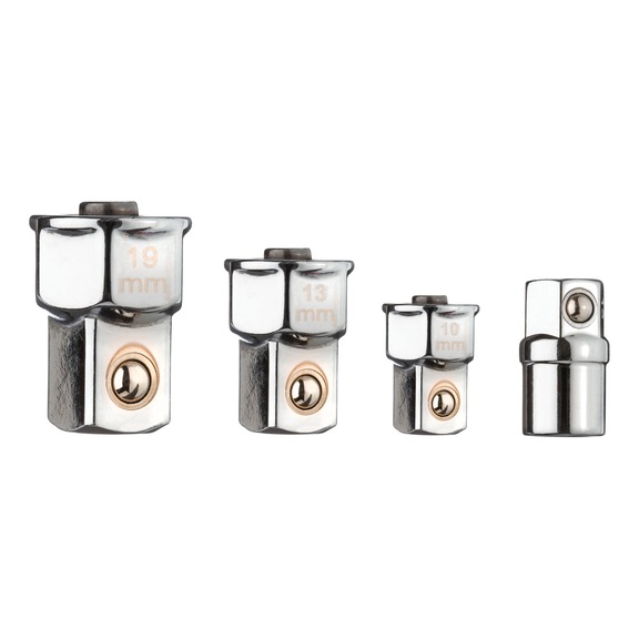 GEDORE RED Adapter set 4-edge x 6-edge for ring wrench 4-piece 3300061 - Screwdriver (other)