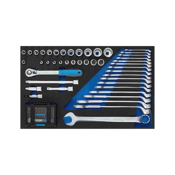 GEDORE tool assortment in CT inserts 173-piece 3411451 - Hand tool assortment