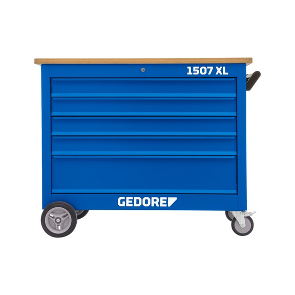 GEDORE roller workbench with 5 drawers 3127818 - Workbench (workshop)