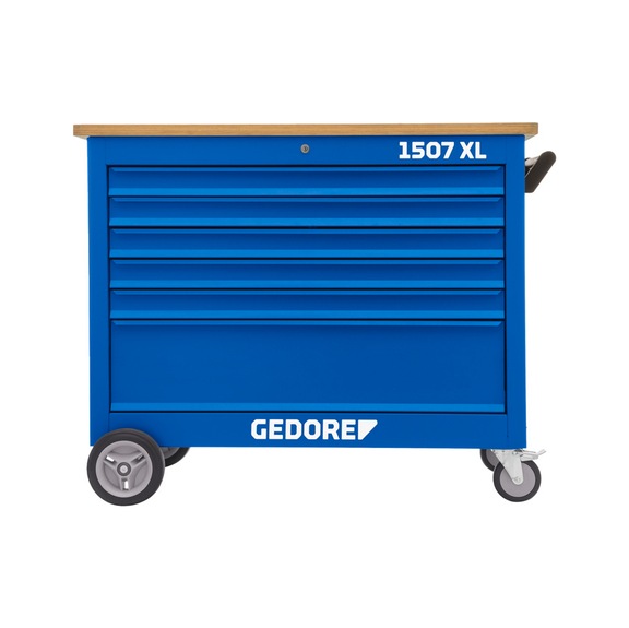 GEDORE roller workbench with 6 drawers 3127834 - Workbench (workshop)