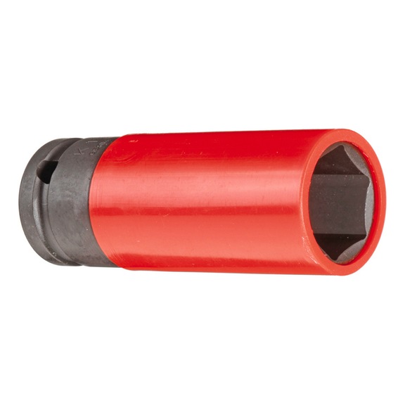 GEDORE RED Power screwdriver bit 1/2 inch 21 mm with protective sleeve 3300587 - Power screwdriver bit 1/2 inch
