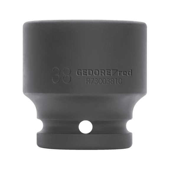 GEDORE RED Power screwdriver bit 1 inch hexagonal 33 mm length 62 mm 3300661 - Power screwdriver bit 1 inch