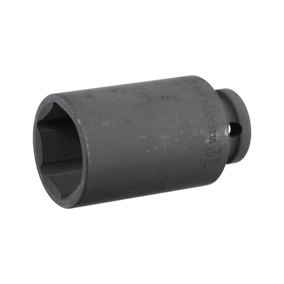 GEDORE RED Kraftschraubereinsatz 1/2 Zoll 6-kant 32 mm L&auml;nge 78 mm 3300706 - Kraftschraubereinsatz 1/2 Zoll