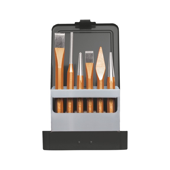 GEDORE RED tool set impact tools in cassette 6-piece 3300826 - Hand tool assortment