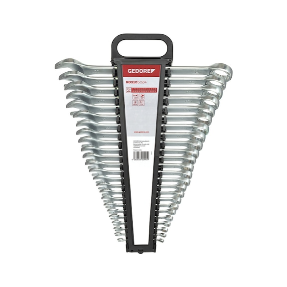GEDORE RED combination wrench set 6-32 mm 24-piece 3300995 - Combination wrench set