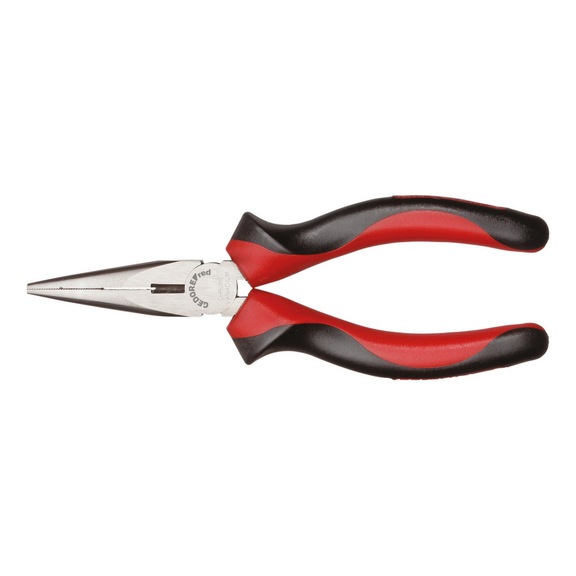 GEDORE RED Flachrundzange gerade 160 mm 2K-Griff 3301131 - Flachrundzange