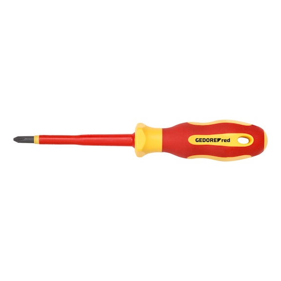 GEDORE RED VDE screwdriver PZ2 100 mm 3301407 - Phillips screwdriver