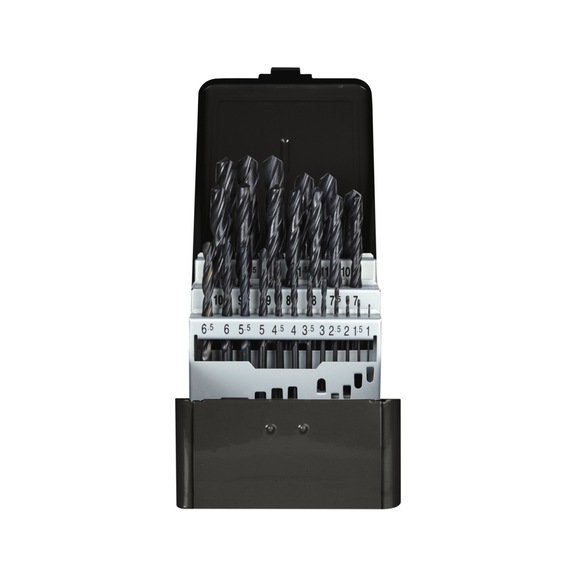 GEDORE RED twist drill bit set diameter 1-13 mm 0.5 pitch. 25-piece 3301611 - Twist drill set