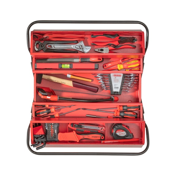 GEDORE RED tool set BASIS in tool box 72-piece 3301628 - Hand tool assortment