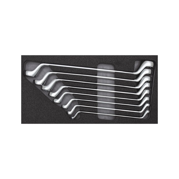 GEDORE RED Doppelringschlüssel-Satz 2/6 CT-Modul 8-teilig 3301697 - Doppelringschlüsselsatz