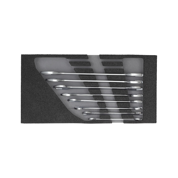 GEDORE RED Double open-end wrench set 2/6 CT module 8-piece 3301698 - Double open-end wrench