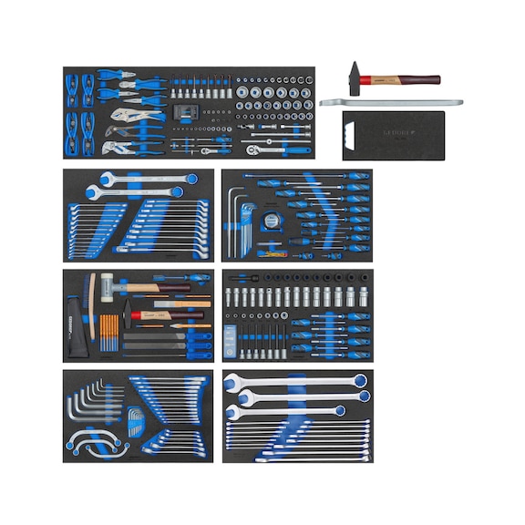GEDORE AGRAR professional assortment 306-piece 3436373 - Hand tool assortment