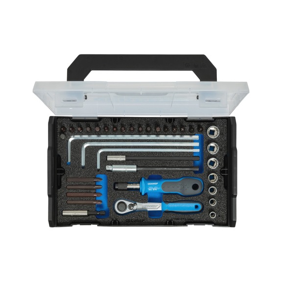 GEDORE bit set 1/4 inch FLEX 38-piece 3437450 - Bit set
