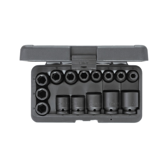 GEDORE Power wrench set 1/2 inch 15-piece 3459187 - Impact screwdriver (set)