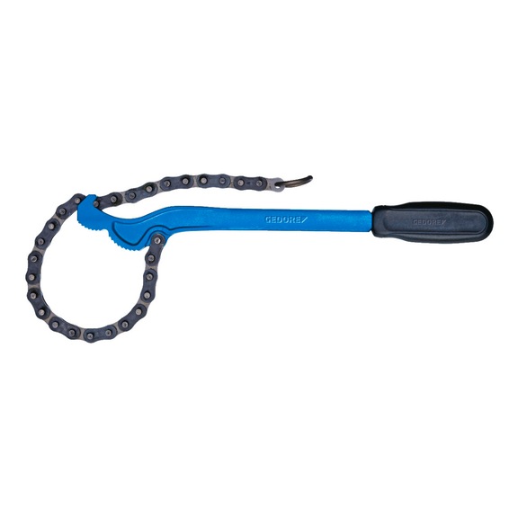 GEDORE Boss 3/8-4 inch chain pipe wrench 17-114 mm 4502350 - Ideal shears (lever-operated, hand shears)