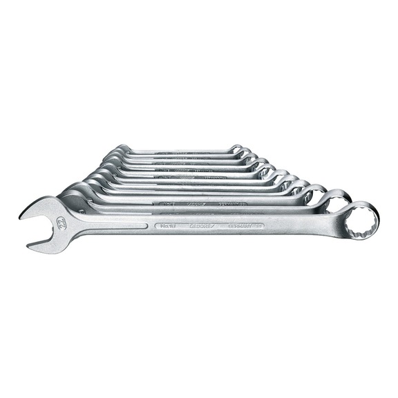 GEDORE Combination wrench set 11-piece 8-22 mm 6012250 - Combination wrench set