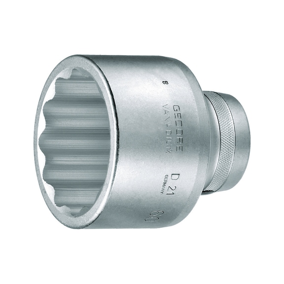 GEDORE Steckschlüsseleinsatz 1 Zoll 12-kant 2.1/16 Zoll 6177170 - Steckschlüsseleinsatz 1 Zoll (12kant)