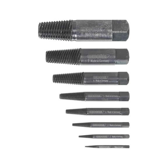 GEDORE Screw extractor set