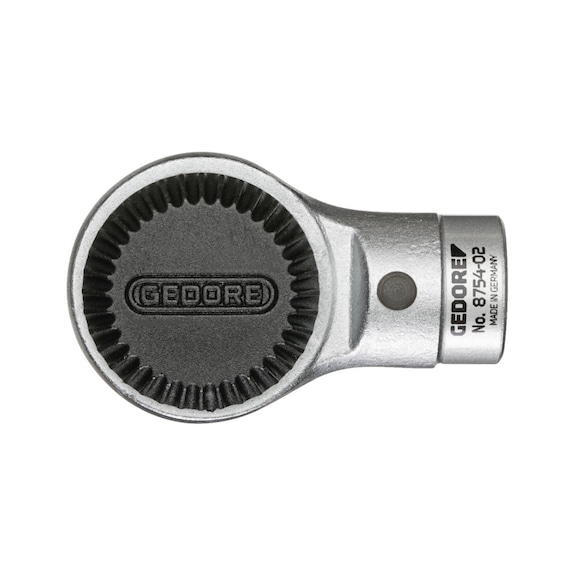 GEDORE slip-on reversible ratchet Z 16 - 1/2 inch 7712010 - Socket wrench bit 3/8" (12-edge)