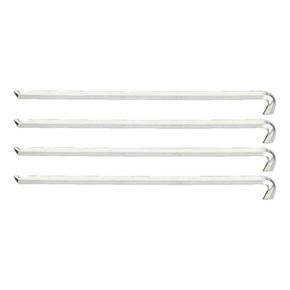 GEDORE Abzughaken-Satz 4-teilig 170 mm 8011940 - Kugellagerabzieher