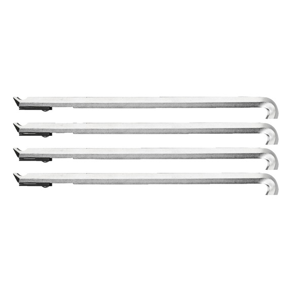 GEDORE Puller hook set 4-piece 226 mm with spacers 8012240 - Power screwdriver bit 3/4 inch