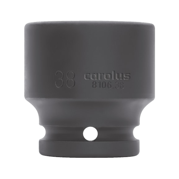 GEDORE RED Power screwdriver bit 3/4 inch hexagonal 38 mm length 58 mm 3300608 - Power screwdriver bit 3/4 inch