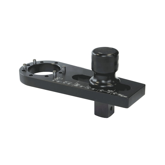 GEDORE reaction arm L-shape straight for DVI20 1 inch 2653303 - Torque wrench