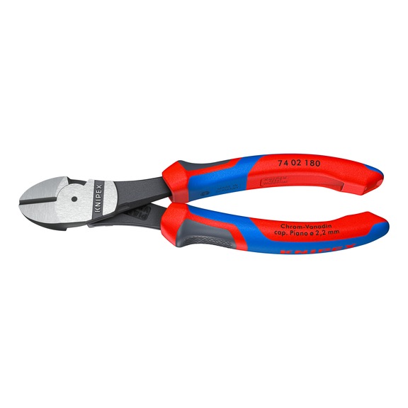 Amtech Pince Coupante Diagonale 260mm - Poignées Longues, Coupe Fils Jusqu'à 3mm, Acier Traité Thermiquement