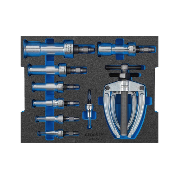 GEDORE Internal extractor set in CT module 10-piece 3461785 - Pulling tool assortment