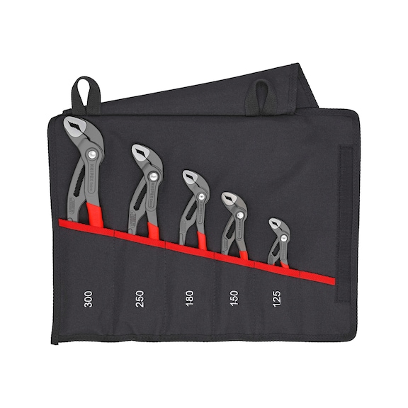 KNIPEX Cobra KultTasche 5-teilig Artikelnummer 00 19 55 S5 - Werkzeugsortiment