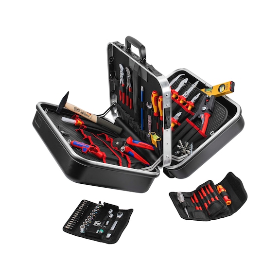 KNIPEX tool case BIG Twin Electric 290 mm 63-piece item number 00 21 42 - Tool assortment
