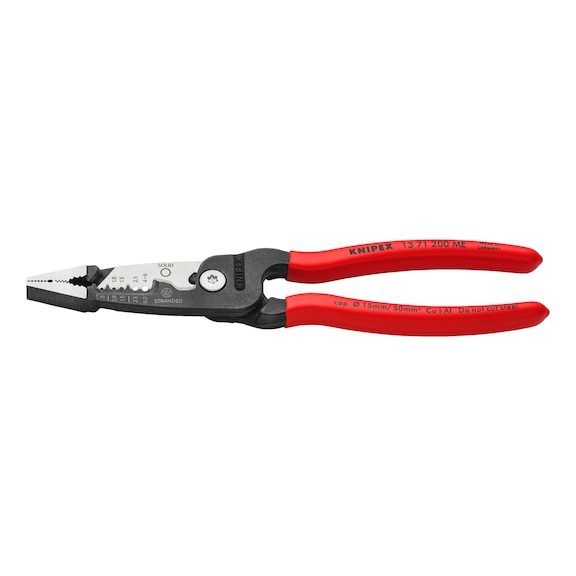 KNIPEX Wire Stripper metric with plastic handles 200 mm Article 13 71 200 ME - Wire stripper