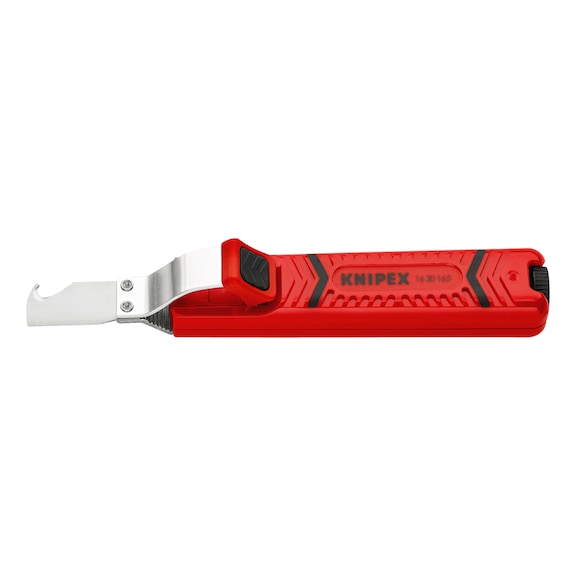 KNIPEX Stripping tool with drag blade 165 mm Article 16 20 165 SB - Wire stripper