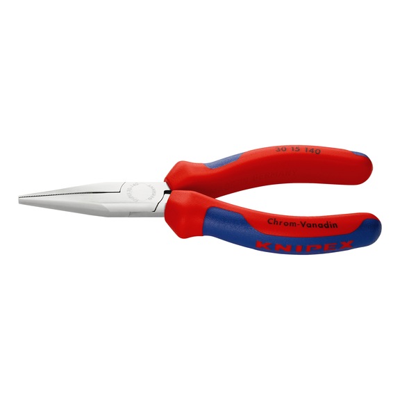 KNIPEX Long nose pliers chrome-plated 140 mm Article 30 15 140 - Pliers (other)