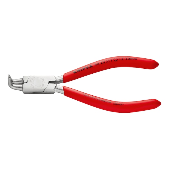 KNIPEX Sicherungsringzange verchromt mit Kunststoff 130 mm Artikel 44 23 J11 - Sicherungsringzange