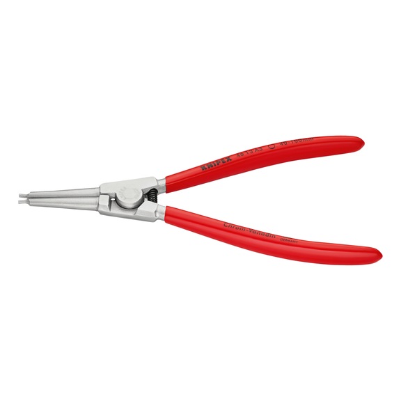 KNIPEX Circlip pliers chrome-plated with plastic 210 mm Article 46 13 A3 - Circlip pliers