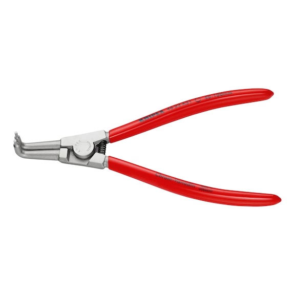 KNIPEX Circlip pliers chrome-plated with plastic 200 mm Article 46 23 A31 - Circlip pliers