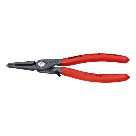 KNIPEX Precision retaining ring pliers for inner rings 180 mm 48 31 J2 - Circlip pliers