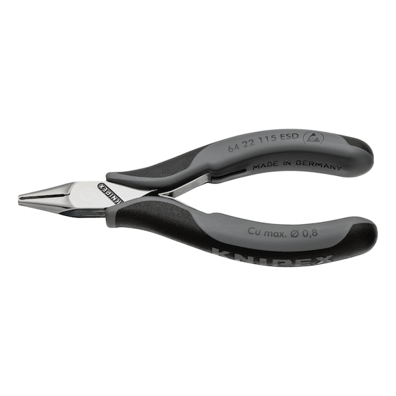 KNIPEX Electronics end cutters ESD 115 mm Article 64 22 115 ESD - End cutters