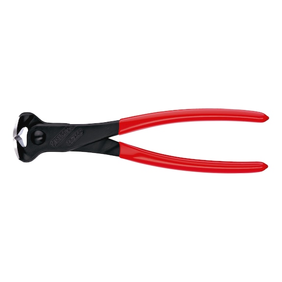 KNIPEX diagonal cutters with plastic handles 200 mm Article 68 01 200 - End cutters