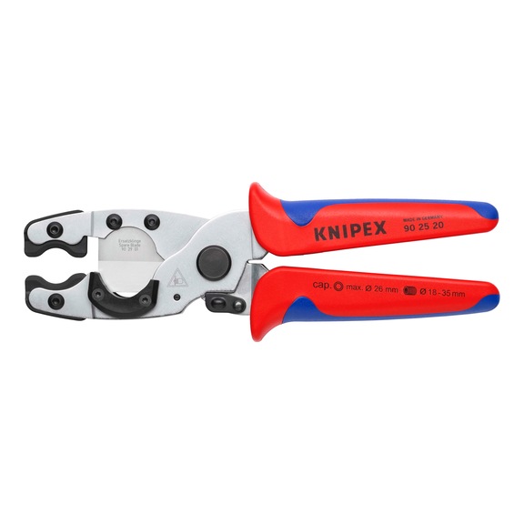 KNIPEX Pipe cutter chrome-plated 210 mm Article 90 25 20 - Pipe cutter